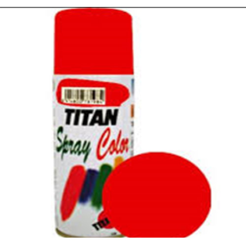 Spray color rojo